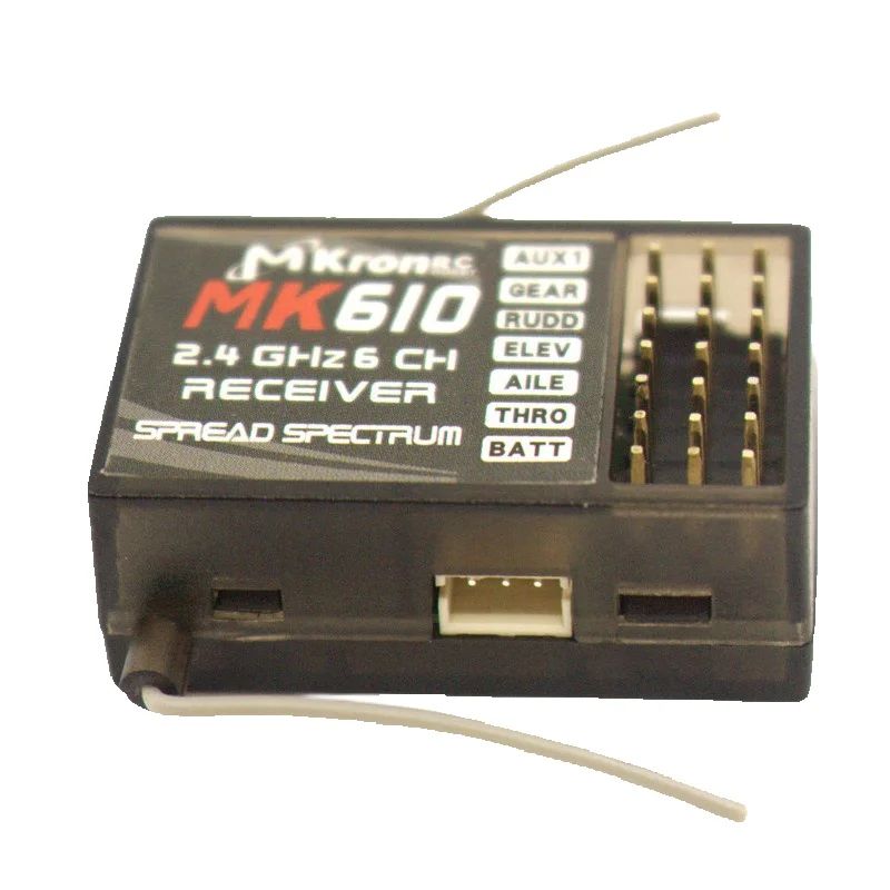 DSM2 MK610 AR6100 2.4G 6CH RC  - Drone Battery Plate avaliação e preço