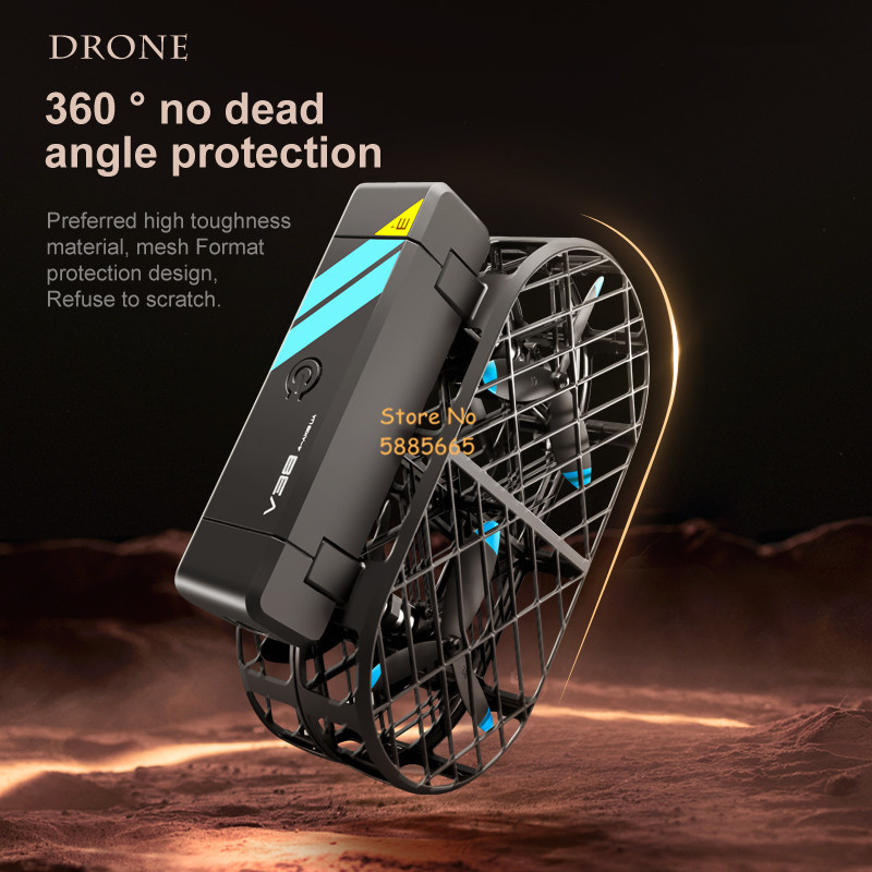 Câmera HD 8K 360 °   Proteção  - Drone Battery Box avaliação e preço