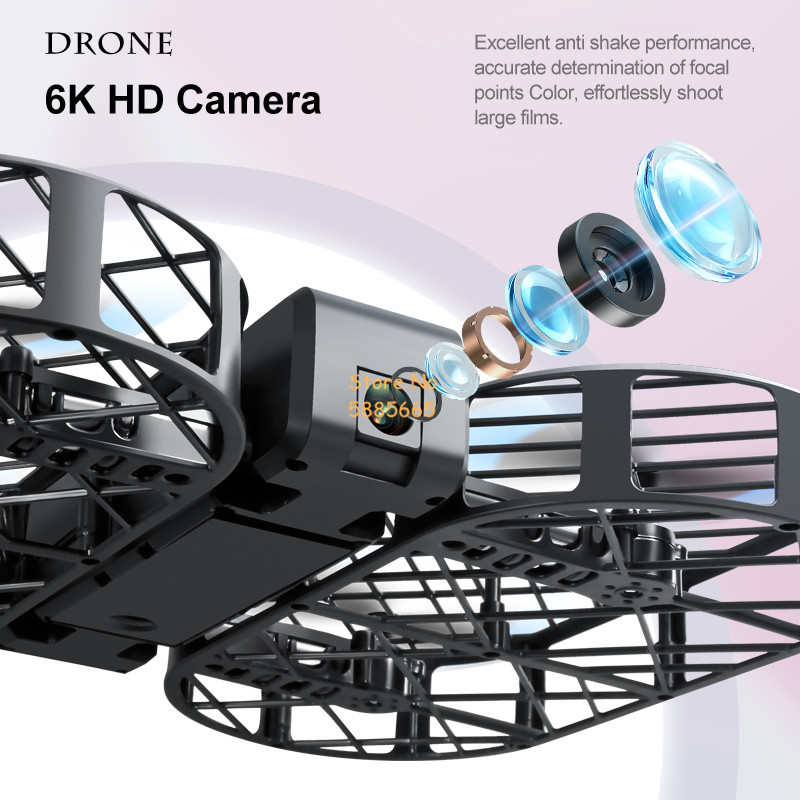 Câmera HD 8K 360 °   Proteção  - Drone Battery Box avaliação e preço