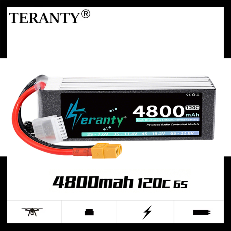 Bateria Lipo TERANTY 6S 4800mA - Drone Battery Plate avaliação e preço