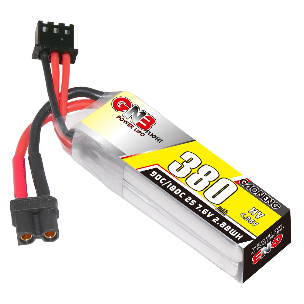 Bateria Lipo GNB 2S 7.6V 380mA - Drone Battery Plate avaliação e preço