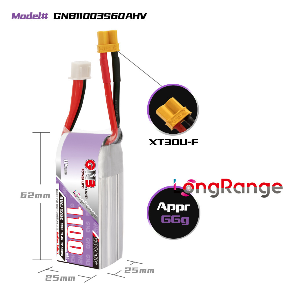 Gbn 1100mah 2S 3S 4S 6S 60c/12 - Drone Battery 4S avaliação e preço