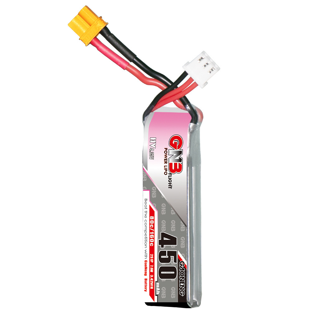 Bateria lipo gnb hv 2s 7.6v 45 - Drone Battery Plate avaliação e preço