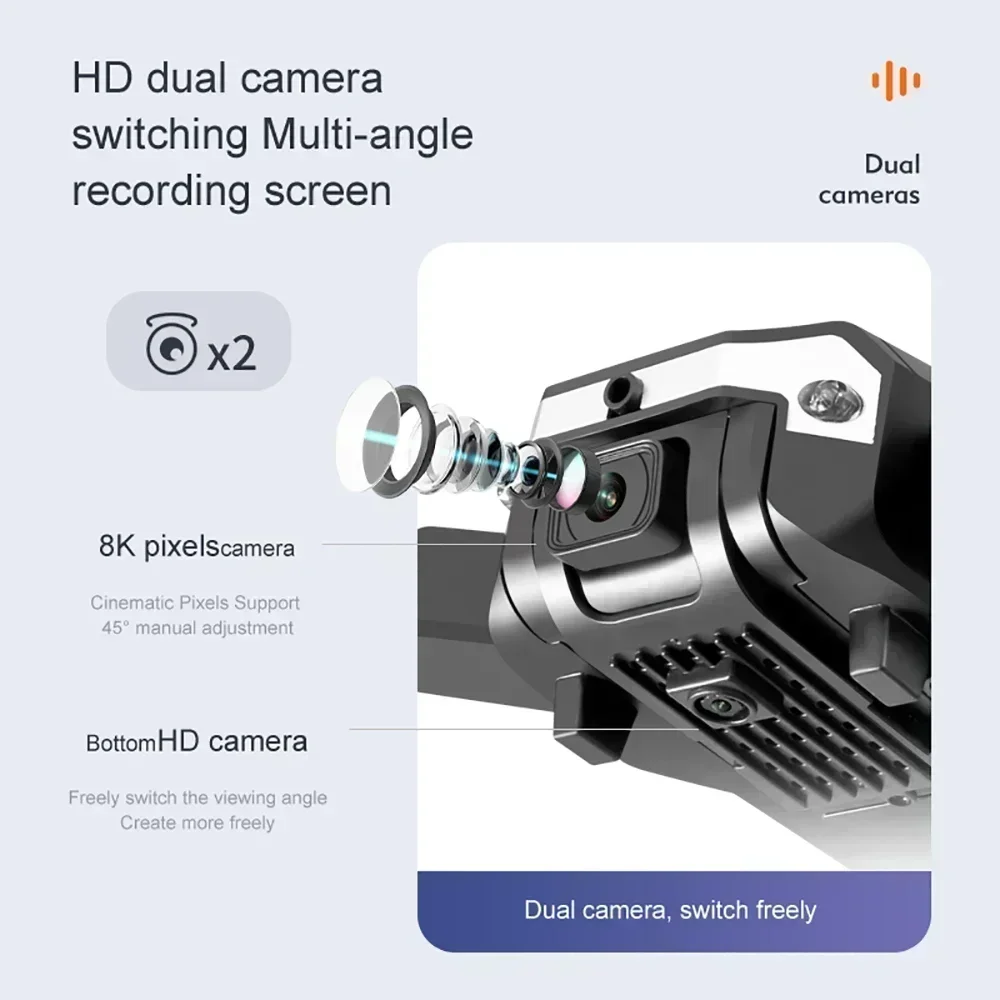 Drone G6 Pro 8K com Câmera Dup - Drone Battery Box avaliação e preço