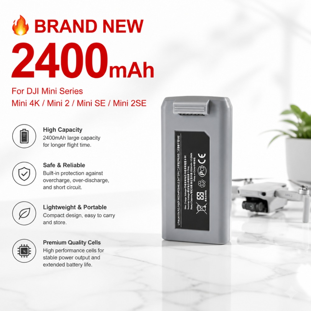 Bateria de 2400mAh para DJI Mi - Drone Battery Smart avaliação e preço