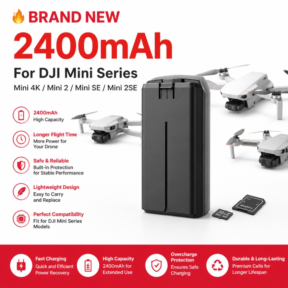 Bateria de 2400mAh para DJI Mi - Drone Battery Smart avaliação e preço